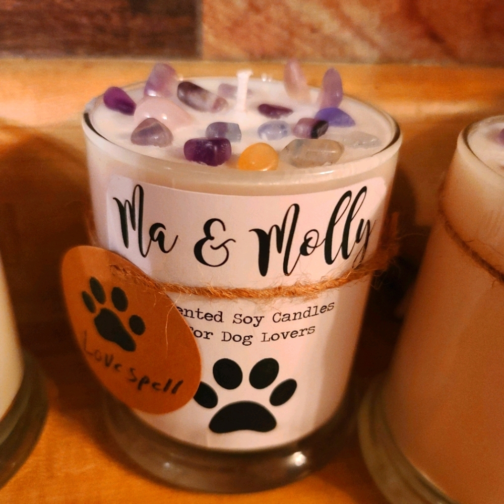 🐾 soy wax candle 🐾